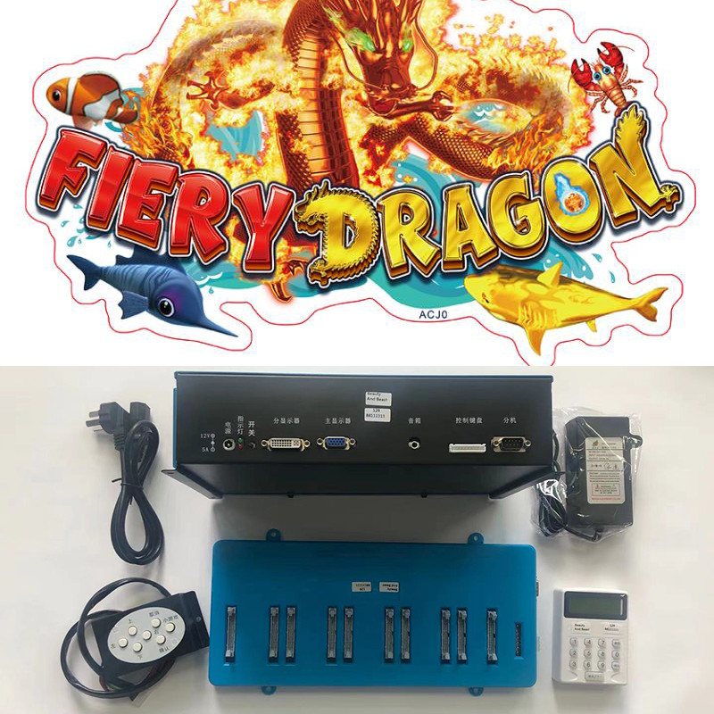 High Quality Fish Catching Machine Game Board Fiery Dragon Coin Arcade Game Machine Motherboard