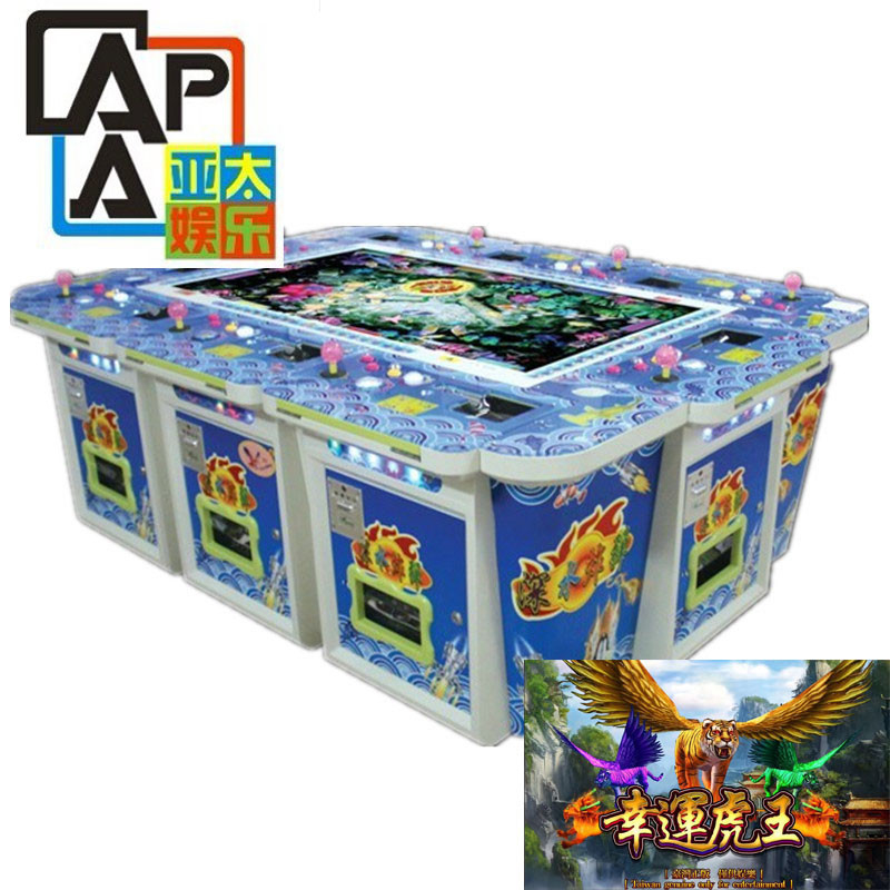 Original Developed Lucky Tiger King High Quality Fishing Skill Game Table Machine For Sale