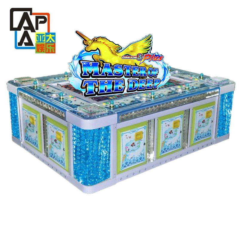 10 Player 86 inch Fish Game Cabinet Fish Shooting Games Software IGS Ocean King 3 Plus Master Of The Deep Fishing Game C