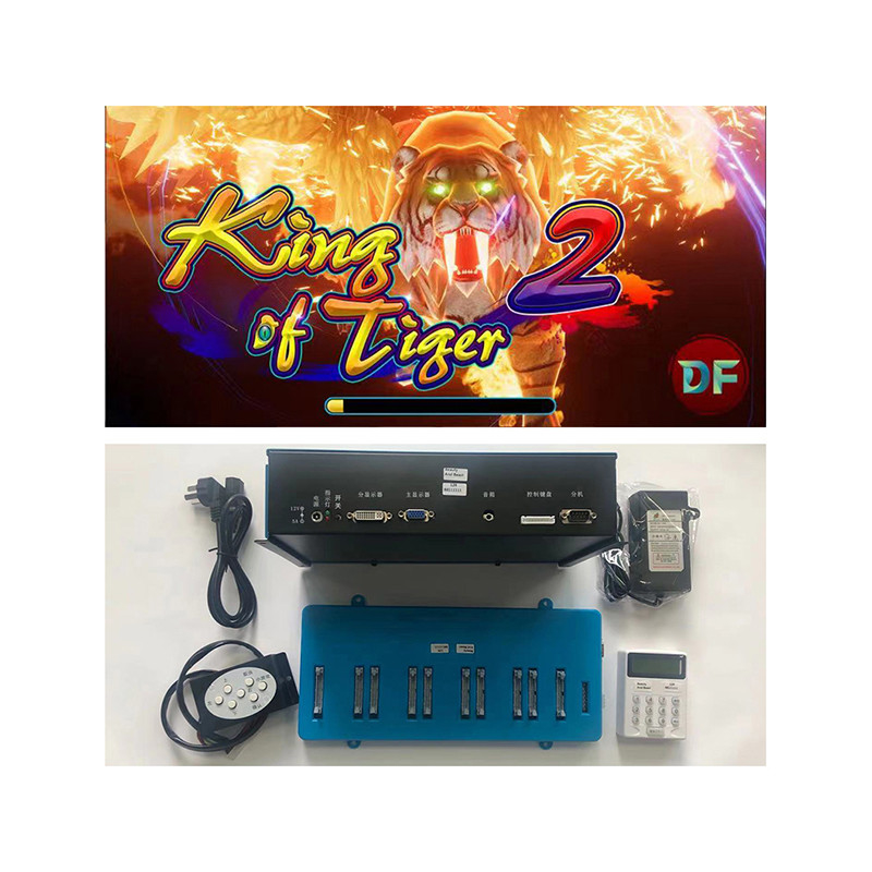New Arcade Fish Shooting Game King of Tiger 2 Fishing hunter Gaming Board Video Games Software