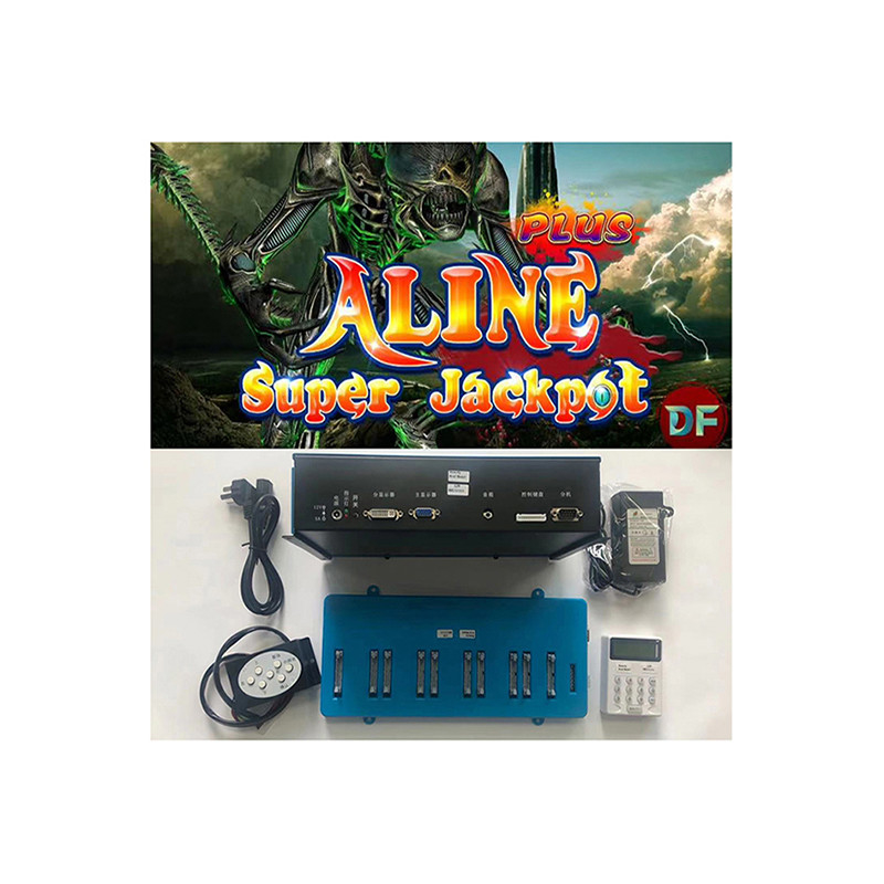 Factory Direct Sale Fishing Game Aline Super Jackpot Coin Operated Arcade Fish Shooting Casino Gaming Board Kits
