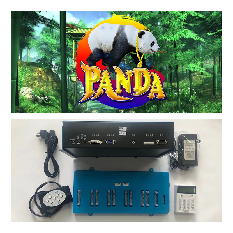 Wholesale Arcade Fish Shooting Games Panda Fishing Game Board Software For   Table Machine