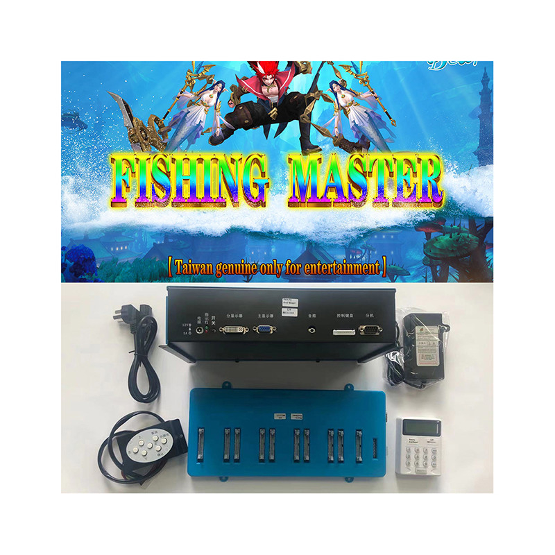 Fishing Master High Quality 3/4/6/8/10 Players Casino Arcade Fish Shooting Games Gambling Hunter Skilled Game Board Kits
