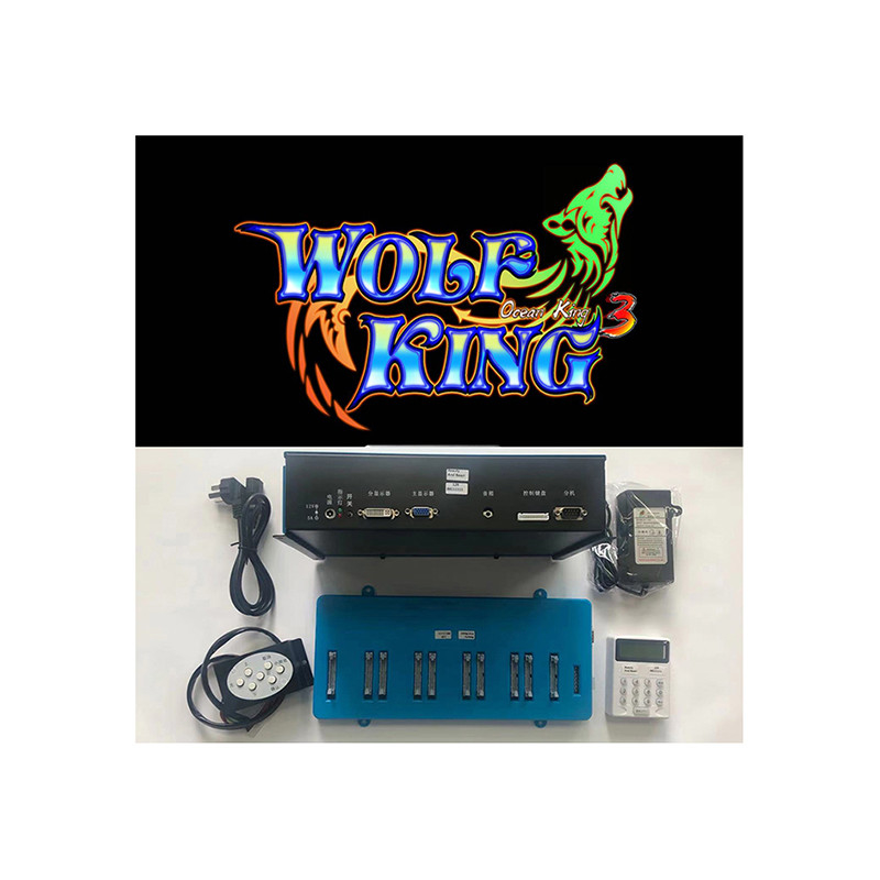 Ocean King 3 Wolf King 55/86/98 inch Fishing Game Table Arcade Fish Shooting Games Software Mother Board Kits
