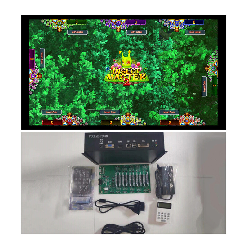 Vgame Insect Master 2 Coin Operated Arcade Cheats Fish Shooting Games Casino Electronic Jackpot Game Board Software Kits