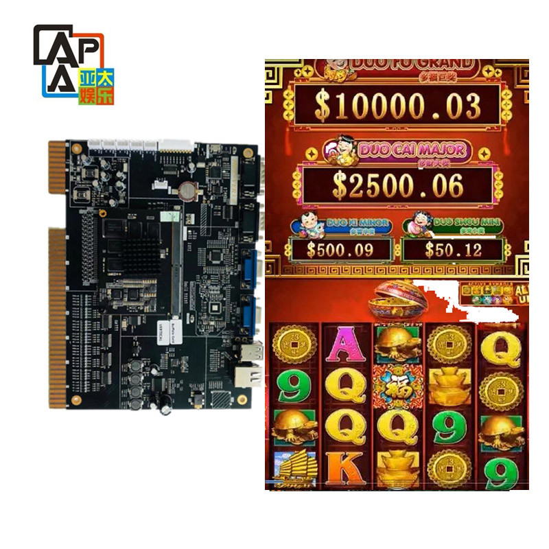 Slot Gaming Software Duofu Bingo Game Board Cheap Price Casino Gambling Customized Color Cabinet Mother Board Kits