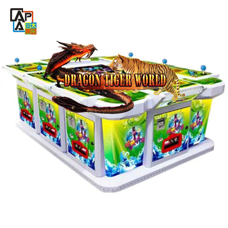 Dragon Tiger World Shooting Fish Gambling Table Multi Casino Cabinet Fish Game APP