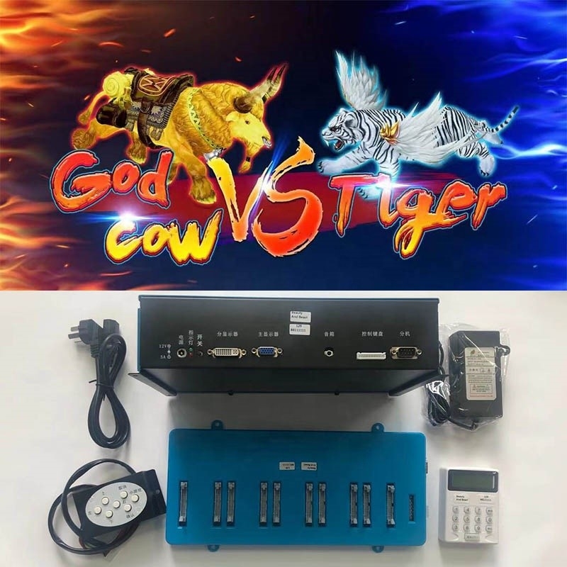 Multiplayer Games Arcade Fish Shooting Games Table God Cow Vs Tiger