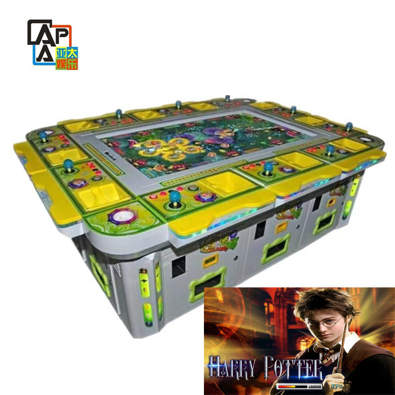 Harry Potter 3 Player Skill Fish Game Table Casino Gambling Machine 220V