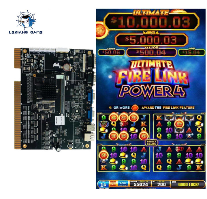 Coin Operated Ultimate Fire Link Slot Machine Board Software Kits