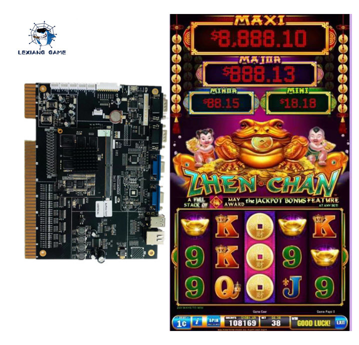 Zhen Chan PCB Slot Machine Board For Gambling Amusement Park Jackpot Game Machine