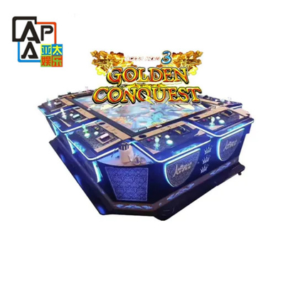 USA Fish Game Golden Conquest Upgrade Fish Shooting Game Consoles With Bill Acceptorv
