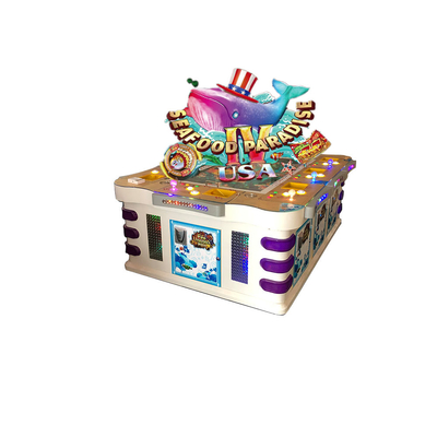 Seafood Paradise 4  Video Games Arcade Fish Hunter Game  Machine 500W